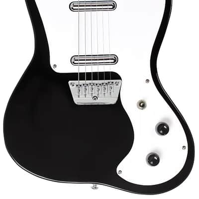 Danelectro D67-BLK ‘67 DANO Series Offset Body Shape 6-String Electric Guitar image 1