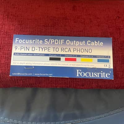 Focusrite ISA One With AD Card + Hardcase + SPDIF Cable image 3