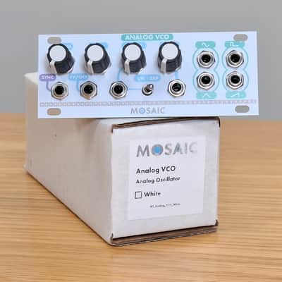 (NEW) Mosaic Analog VCO 1U Voltage Controlled Oscillator Eurorack image 1