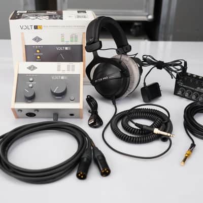 Universal Audio Volt 176 w/ Beyerdynamic DT 770 Pro Headphones & Mogami Gold #57624 image 17