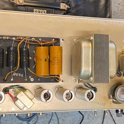 Fender Super Reverb 1966 - Black Face 117-220 Volts (Export Model) image 4