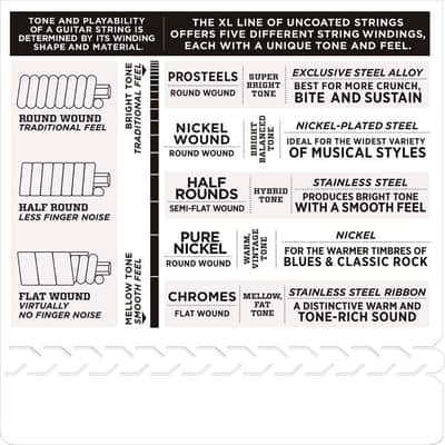 EHR310 Half Rounds Regular Light 10-46 D'Addario image 4