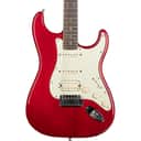Fender American Deluxe Fat Stratocaster HSS - Crimson Red Transparent