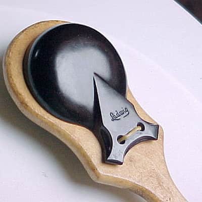 Vintage Ludwig Castanets with Wooden Handle - Circa 1955 image 5