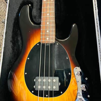 Ernie Ball Music Man StingRay 4-string Electric Bass Guitar - Vintage Sunburst image 3