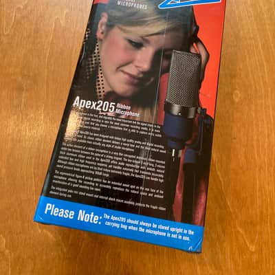 Apex 205 Compact Ribbon Microphone 2010s - Blue | Reverb