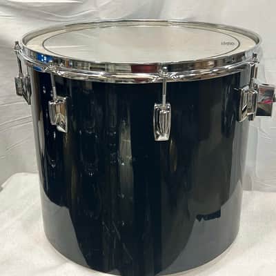 Tama 14" deep X 16" head Red Label Concert Tom (1095-1135) 1982 - Black wrap image 2