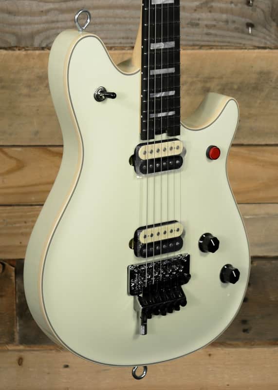 EVH Edward Van Halen Signature Wolfgang USA Electric Guitar Ivory w/  Case image 1