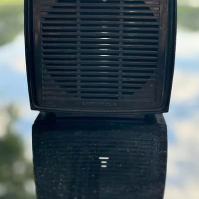Small Vintage Motorola Speaker Enclosure 1970s - 1980s - Black New Old Stock with Screws great for DIY speaker mini cabinet box image 5