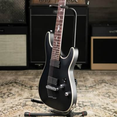 Schecter Damien Platinum-7 7-String Electric Guitar - Satin Black image 12