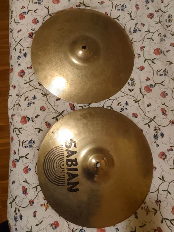 Sabian 14" AAX Stage Hi-Hat Cymbals (Pair) 2002 - 2018 - Brilliant image 1