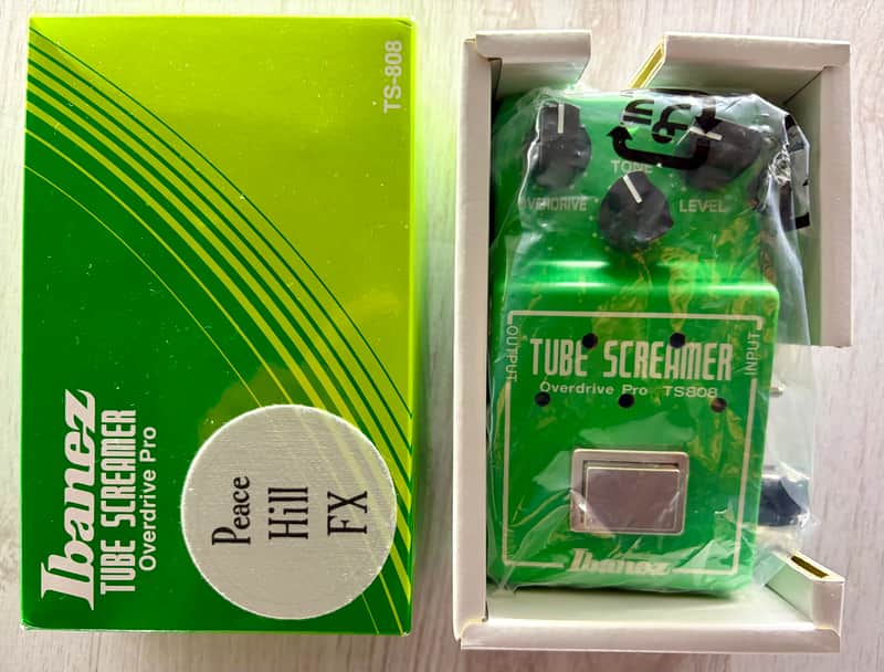 Peace Hill FX Ibanez 12au7 TS808 mod tube scream overdrive 2026