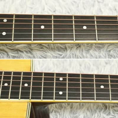 Vintage 1980's made YAMAHA FG-200D Orange Label Acoustic Guitar