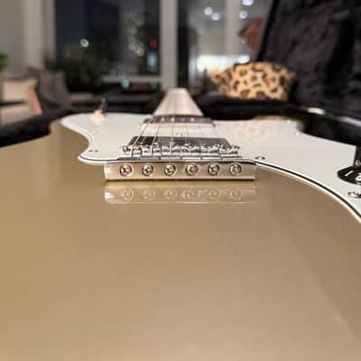Fender “Chris Schiflet foo fighters” Telecaster deluxe 2016-2022 - Shoreline gold image 3