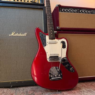 Fender Jaguar 1963 - Candy Apple Red with Matching Headstock [DEMO VIDEO] image 2
