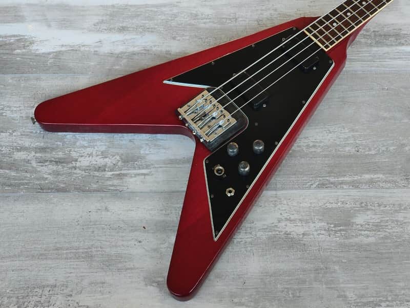 Greco FVB-75 Flying V Bass 1988年製 Greco FVB-75 Flying V Bass 1988年製 1988 Greco Japan FVB-75 Flying V
