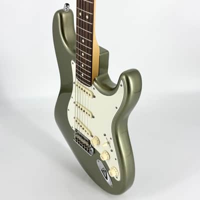 2012 Fender American Standard Stratocaster – Jade Pearl Metallic image 11