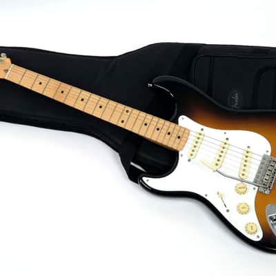 1997 Fender Stratocaster 57 Reissue Left Handed ST-57 CIJ - Sunburst - Lefty Strat image 2