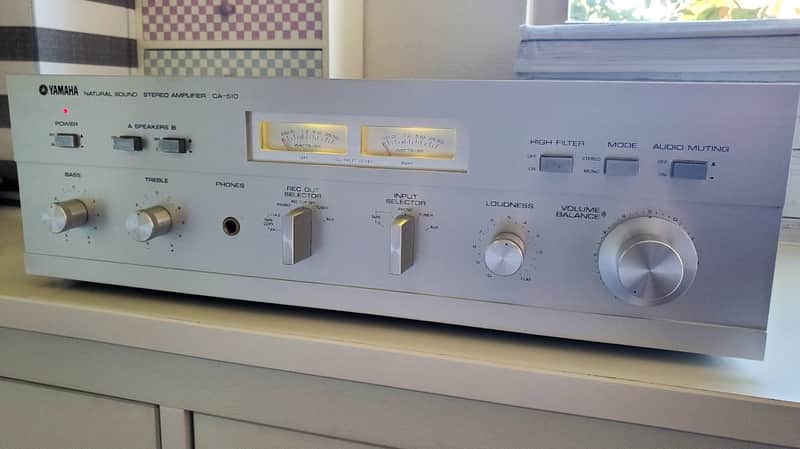Vintage Yamaha CA510 Natural Sound Stereo Amplifier image 1