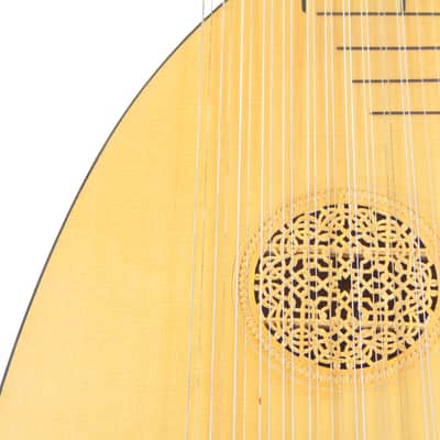 Peter Harlan (Hans Jorrdan) theorbo (Renaissance lute) from 1927 handmade in Germany - a real rarity! image 4