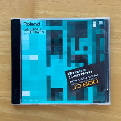 Roland SL-JD80-05 Brass Section ROM Card SET 1 // JD-800 & 990