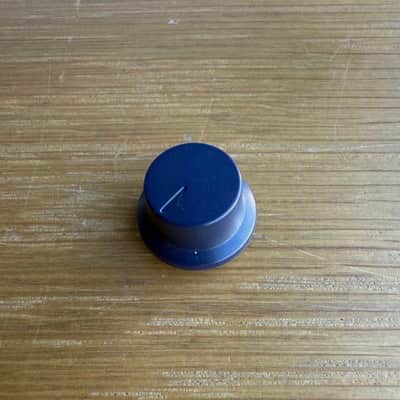 CASIO LK-92TV Lighting Keyboard Replacement Part: Volume Knob Cover Cap BLUE image 3