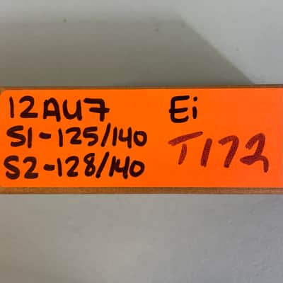 Ei 12AU7 ECC82 Vintage Yugoslavia Long Smooth Plate Halo Getter Preamp Tube!T172 image 6