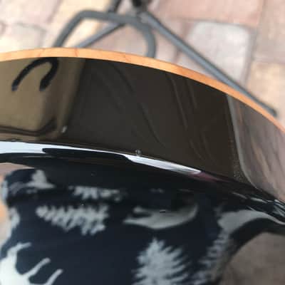 Paul Reed Smith PRS SC 245 w/ Birds - Pinstripe “1 of a kind” 2010 Black / Red image 13