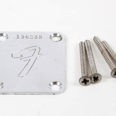 1966 Fender Stratocaster/Telecaster/Jaguar/Jazzmaster/Precision Bass 4-Bolt Neck Plate Early-CBS 1960s USA image 2