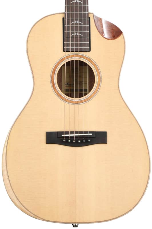 Journey Instruments First Class Parlor 13-fret Acoustic Travel Guitar with Scoop - Natural image 1
