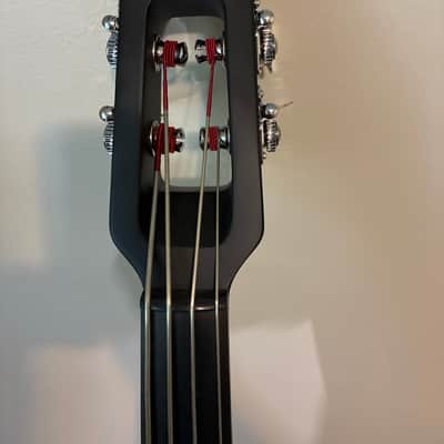 Stagg 3/4 electric upright bass 2025 - Transparent red image 2