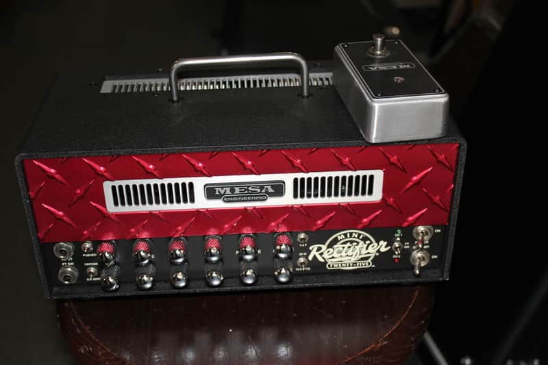 Mesa Boogie Mini Rectifier Twenty-Five (Red) 2-Channel 25-Watt Guitar Amp Head image 1