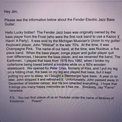Fender Jazz Bass 1964 - Natural Refin image 10