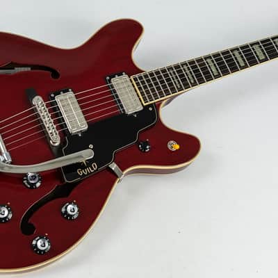 Guild Starfire V Cherry w Case - Cherry Pre Owned image 2