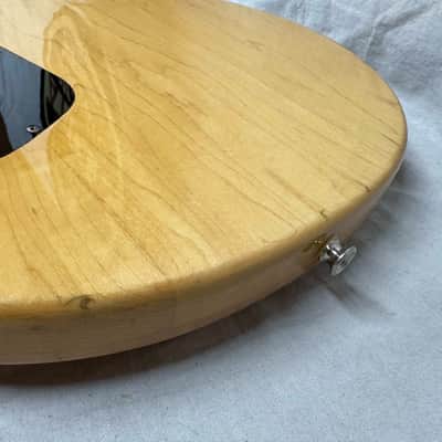 Epiphone SC-550 sc550 Scroll Singlecut Guitar with Chipboard Case Vintage - Natural image 21