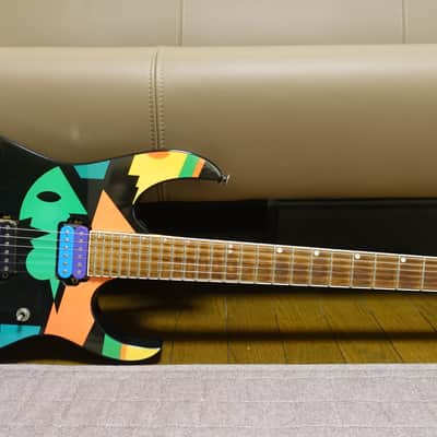 【Rare!】 Ibanez JPM100 P1 John Petrucci First-Run only in Japan Multi-Color Pickups Picasso Guitar image 3
