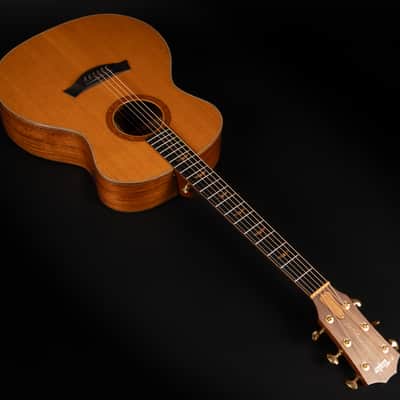 2004 Taylor 714-L30 Limited Edition 30th Anniversary - Natural | USA Grand Auditorium Fallen Leaves Inlays Pickup | OHSC image 7