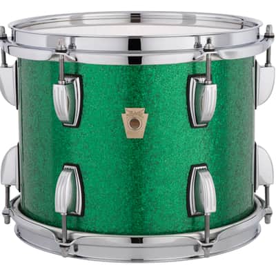 Ludwig *Pre-Order* Classic Maple Green Sparkle Custom Kit 20x16, 12x8, 13x9, 14x14, 16x16 Drums Shells Pack | Made in the USA | NEW | Special Order | Authorized Dealer image 4