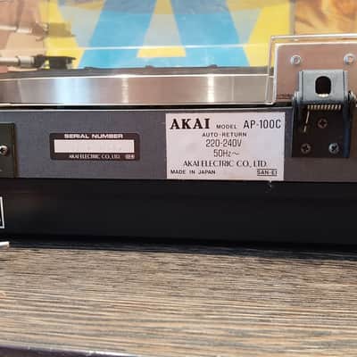 AKAI AP-100C Rare Vintage Turntable Serviced Belt Drive Warranty image 13
