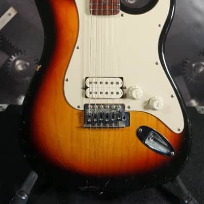 Indiana Strat-Style Electric Guitar – Sunburst – Humbucker – Rosewood Board – Player Grade image 5
