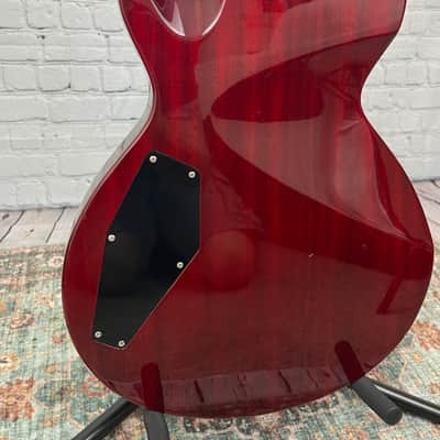 ESP Custom Order Eclipse Bass Late 90's - See-Thru Red image 9