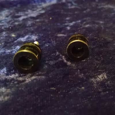1980s Jim Dunlop strap buttons Black image 2