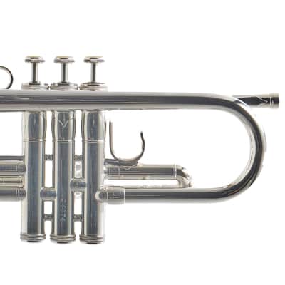 S.E. Shires Q10RS Q-Series Professional Bb Trumpet in Silver Plate SN Q33774 image 7
