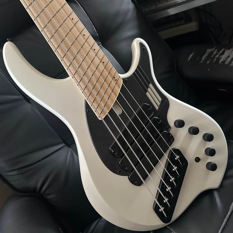 Dingwall NG3 Stainless Frets Upgrade "Nolly" Getgood Signature 6-String 2014 - 2020 - Ducati Pearl White image 1