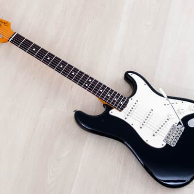 1984 Fender Fullerton American Vintage ‘62 Stratocaster Black w/ Case, Hangtags image 12