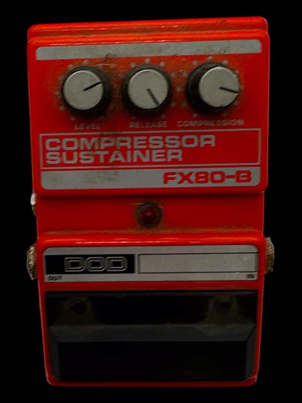 ギター DOD FX-20B Phaser FX80-B Compressor Pedal Dod Usa Compressor Sustainer Fx 80 B | MercadoLivre