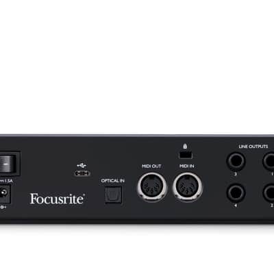 Focusrite Clarett +2Pre USB Audio Interface 2010s - Red image 2