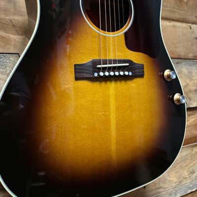 Gibson J-160E Original Vintage Sunburst w/case image 1