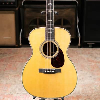 Martin Custom Shop Style 45 000-14F Acoustic Guitar - Macassar Ebony/Premium Spruce with Hardshell Case image 3