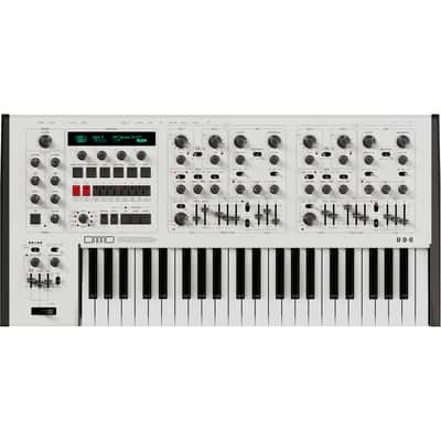 UDO Audio DMNO 8 Voice Analog Hybrid Synthesizer - White image 1